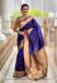 Picture of Ideal Silk Midnight Blue Saree
