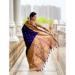 Picture of Ideal Silk Midnight Blue Saree