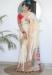 Picture of Shapely Silk Off White Saree