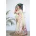 Picture of Shapely Silk Off White Saree