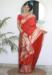 Picture of Bewitching Silk Crimson Saree