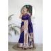 Picture of Resplendent Silk Dark Slate Blue Saree