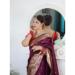 Picture of Sublime Silk Brown Saree