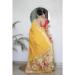 Picture of Lovely Silk Golden Rod Saree
