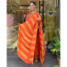 Picture of Pretty Silk Tomato Readymade Salwar Kameez