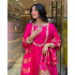 Picture of Bewitching Silk Deep Pink Readymade Salwar Kameez