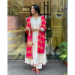 Picture of Grand Silk Off White Readymade Salwar Kameez