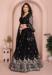 Picture of Ideal Georgette Black Lehenga Choli
