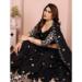 Picture of Ideal Georgette Black Lehenga Choli