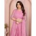 Picture of Comely Georgette Pale Violet Red Lehenga Choli