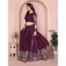 Picture of Pleasing Georgette Saddle Brown Lehenga Choli