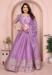 Picture of Delightful Georgette Plum Lehenga Choli