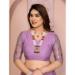 Picture of Delightful Georgette Plum Lehenga Choli
