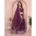 Picture of Fascinating Georgette Brown Lehenga Choli