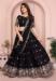 Picture of Magnificent Georgette Black Lehenga Choli