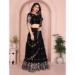Picture of Magnificent Georgette Black Lehenga Choli