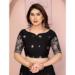 Picture of Magnificent Georgette Black Lehenga Choli