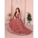 Picture of Fine Georgette Indian Red Lehenga Choli
