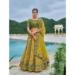 Picture of Lovely Silk Golden Rod Lehenga Choli