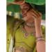 Picture of Amazing Silk Yellow Green Lehenga Choli