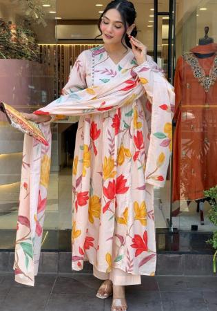 Picture of Resplendent Rayon Thistle Readymade Salwar Kameez