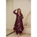 Picture of Delightful Rayon Saddle Brown Readymade Salwar Kameez