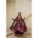 Picture of Delightful Rayon Saddle Brown Readymade Salwar Kameez