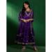 Picture of Graceful Rayon Purple Readymade Salwar Kameez
