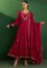Picture of Delightful Rayon Maroon Readymade Salwar Kameez