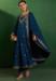 Picture of Resplendent Rayon Midnight Blue Readymade Salwar Kameez