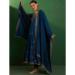 Picture of Resplendent Rayon Midnight Blue Readymade Salwar Kameez