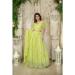 Picture of Georgette & Net Pale Golden Rod Lehenga Choli