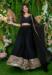 Picture of Fine Georgette & Net Black Lehenga Choli