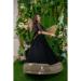 Picture of Fine Georgette & Net Black Lehenga Choli