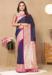 Picture of Admirable Silk Dark Slate Blue Saree