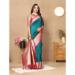 Picture of Good Looking Silk Teal Saree