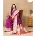 Picture of Wonderful Silk Fire Brick Saree