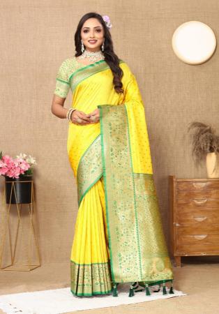 Picture of Admirable Silk Khaki Saree