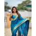 Picture of Shapely Silk Dark Turquoise Saree