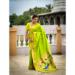 Picture of Well Formed Silk Olive Saree