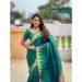 Picture of Ideal Silk Teal Saree