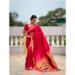 Picture of Bewitching Silk Dark Red Saree