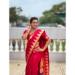Picture of Bewitching Silk Dark Red Saree
