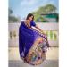 Picture of Resplendent Silk Midnight Blue Saree
