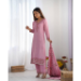 Picture of Chiffon & Silk Rosy Brown Readymade Salwar Kameez