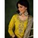 Picture of Amazing Rayon Golden Rod Readymade Salwar Kameez