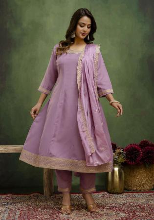 Picture of Nice Rayon Grey Readymade Salwar Kameez