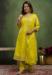 Picture of Rayon Dark Golden Rod Readymade Salwar Kameez