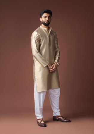Picture of Resplendent Silk Rosy Brown Kurtas