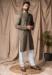 Picture of Resplendent Rayon Dim Gray Kurtas